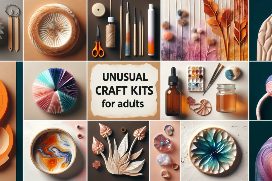 unusual craft kits for adult